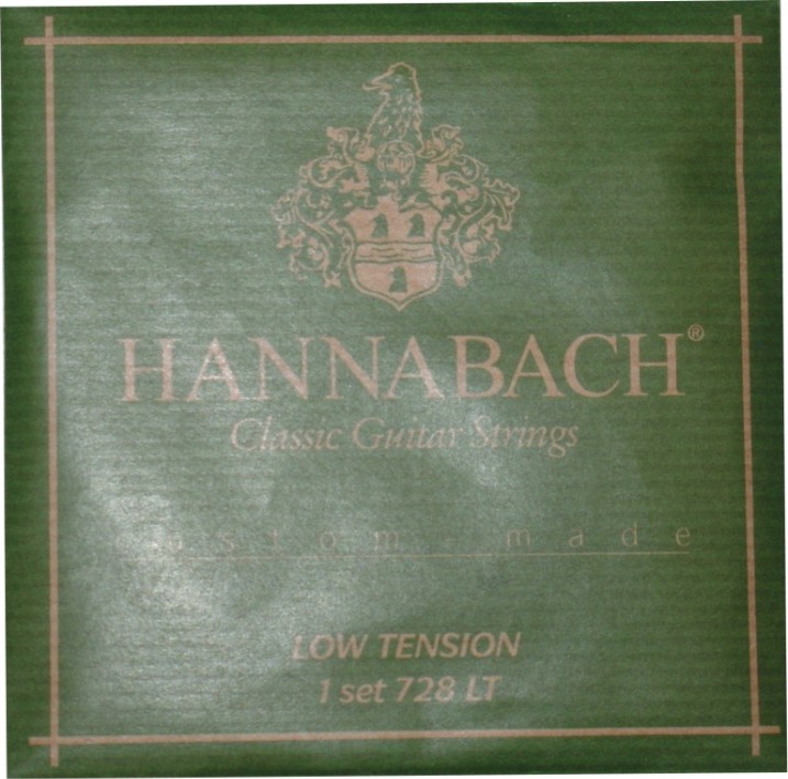 Hannabach 728 LTC Carbon 'custom made' Konzertgitarre, low tension